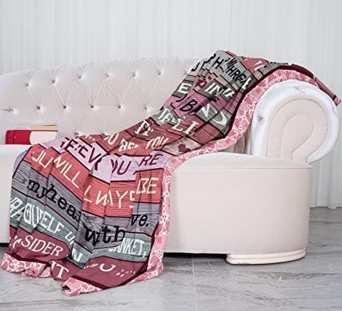 XALAZY Sister Gifts Blanket 50" X 60", Sister Birthday Gifts for Women, Big Sister Gifts for Girls, Sisters Gifts from Sis, Sis Christmas Prensent Throw