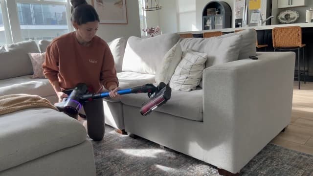 NADALY Cordless Vacuum Cleaner, 550W 45Kpa 65Mins Vacuum Cleaners for Home, Stick Vacuum with LED Display, Anti-Tangle, Self-Standing, 8-in-1 Lightweight Vacuum for Hardwood Floor/Carpet/Pet Hair