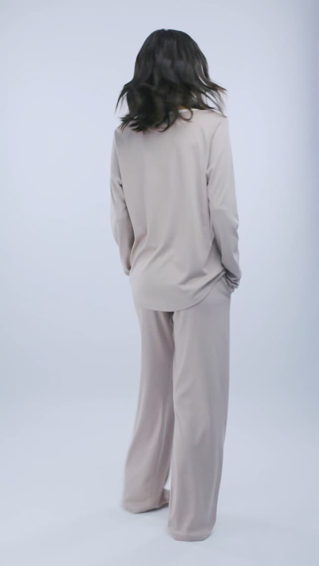 Incredibly Soft Pima Cotton Women's Pajamas Set - The Long Sleeve Set