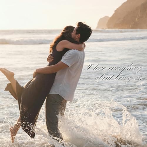 Anniversary Couple Gifts Figurine - Romantic in Love Statue Engagement Wedding Valentines Day Birthday Gift for Her Girlfriend Wife Parents