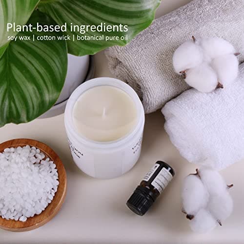 Soy Wax Lavender Candles - Retirement & Going Away Gifts for Women & Men, Funny & Farewell Gifts for Coworkers, Birthday Candles Included