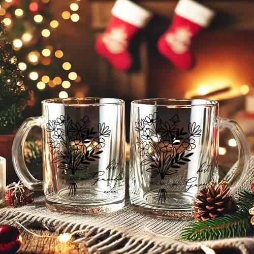 Breezy Valley Grandparent Gifts, Christmas Gifts for Grandma Grandpa from Grandkids - Best Ever Grandparents Gift Ideas, Grandma Grandpa Mugs Socks Set