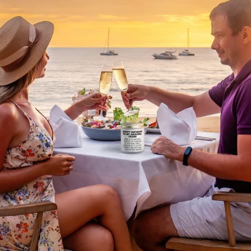 Jonico Happy Birthday Gifts for Women - Funny Best Friend Friendship Birthday Gifts for Women Bestie BFF Coworker Classmate, Lavender Candle