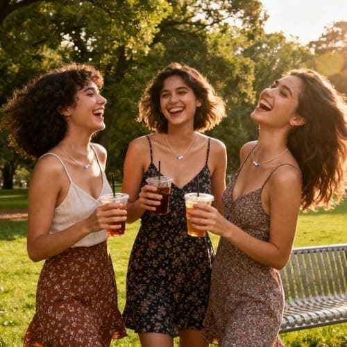 Kvekstio 8mm Pearl Pendant Necklace Gift for Women, Elegant Three Pearls Jewelry for Birthday, Christmas, Friendship Day