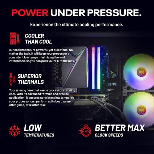 Skytech Gaming Azure 3 Desktop PC, Ryzen 7 7700 3.8 GHz (5.3GHz), NVIDIA RTX 5060, 1TB NVMe SSD, 32GB DDR5 RAM 5200 RGB, 650W Gold PSU, Wi-Fi, Win 11