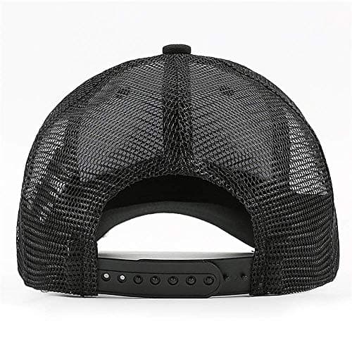 Ozrhuve Men's Hat Gifts for Dad Husband Grandpa Father's Day Christmas Birthday Gift Trucker Hat Leather Pattern Baseball Cap