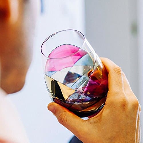 Sagrada Barcelona Stemless Wine Glasses – Hand‑Painted Set of 1 Unique Wine Gift for Wedding, Anniversary, Housewarming & Christmas Ideal for Women & Men