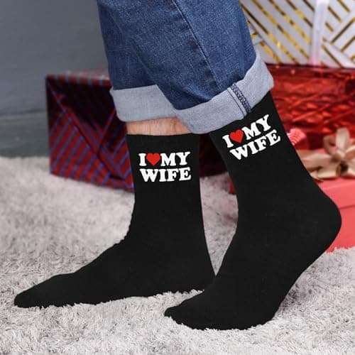 VICRAZY Birthday Gifts For Husband From Wife – Couple Gifts For Anniversary - Funny Stocking Stuffers, Christmas gifts For Him, Present for Valentine's Day, Father's Day - I Love My Wife