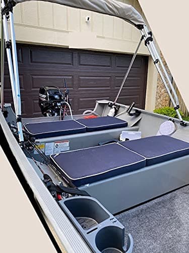 Outdoorsmens Depot Outdoorsmen's Depot Tracker Boats Guide V-14 Versatrack Bimini Top Brackets Custom 2-Hinge Accessories USA