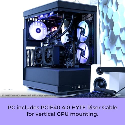 iBUYPOWER Y40 PRO Black Gaming PC Desktop Computer AMD Ryzen 9 7900X CPU, NVIDIA GeForce RTX 5070Ti 16GB GPU, 32GB DDR5 RGB 5200MHz RAM, 2TB NVMe SSD, Windows 11 Home, Keyboard, Mouse - Y40BA9N57T01