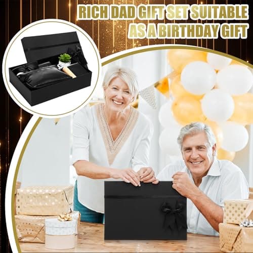 Skylety 13 Pcs Birthday Gifts Baskets for Men Gift for Men Birthday Gift Box 16 oz Tumblers Wallet Toiletry Bag Belt Sock Bottle Opener Bracelet Glasses Keychain for Dad Boyfriend Husband