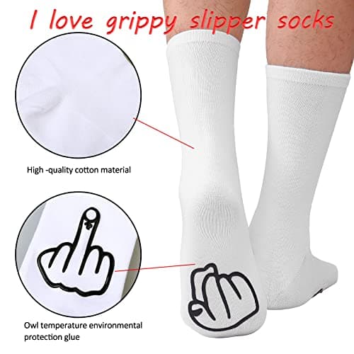 Show off Funny Colorful Novelty Socks ，Gag Christmas Gifts for Men and Women New Year