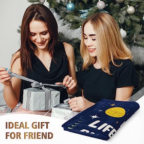 Niyewsor Best Friend Birthday Gifts for Women, Friendship Gifts for Women, Soul Sister, BBF, Bestie, Gift for Friends Female, to My Friend Blanket, 60"x50"
