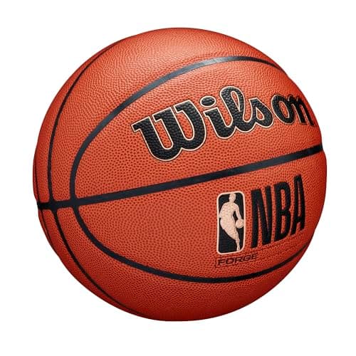 WILSON NBA Forge Indoor/Outdoor Basketballs - Size 5, Size 6 and Size 7