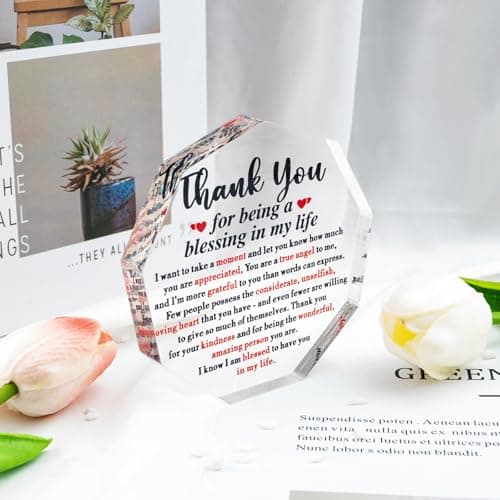 Thank You Gifts for Coworkers Women Man Mentor Gifts for Women Appreciation Gift for Friends Bestie Thank You Plaque Home Office Decor Coworker Leaving Gift