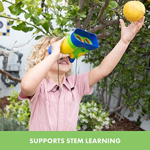 Educational Insights GeoSafari Jr. Kidnoculars, Binoculars for Toddlers & Kids, Easter Basket Stuffers for Kids, Gift for Toddlers Ages 3+