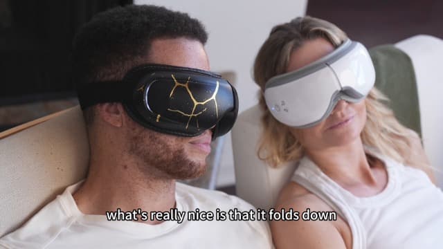 RENPHO Eyeris 1 Eye Massager with Heat, Birthday Gifts Eye Mask for Mom Dad Women Men Her Him, Smart Sleep Mask for Relax, Reduce Strain