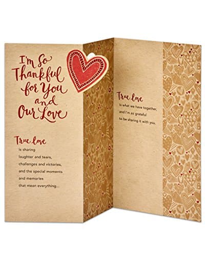 American Greetings Romantic Card (True Love)