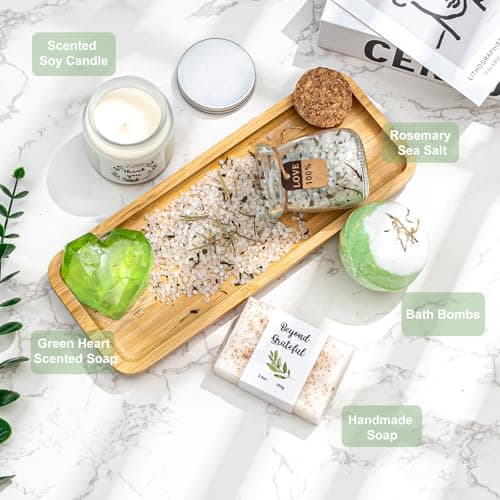 Liosenuiy Thank You Gifts for Women, Employee Appreciation Baskets for Coworkers, Thank You Gift Box Set for Teacher, Friends, Boss, Volunteer, Nurse, Appreciate Gratitude Farewell Going Away