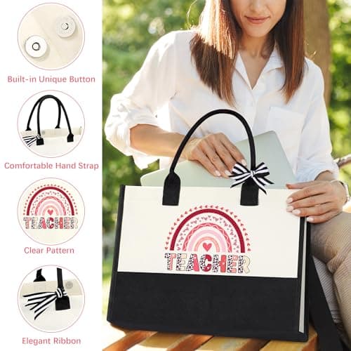 Teacher Appreciation Gifts, Teacher Valentine Christmas Gifts Ideas Basket Set of 5