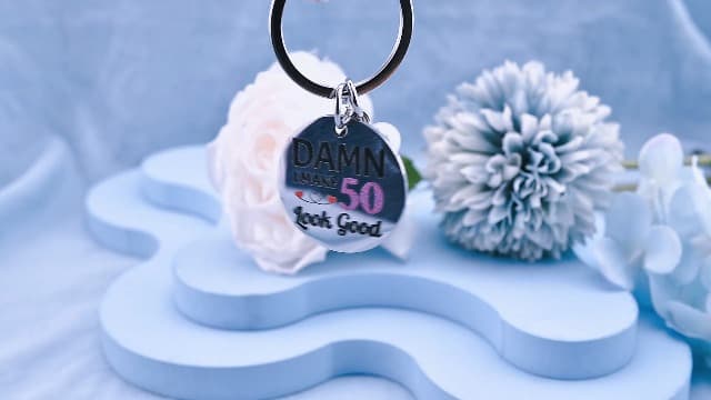 50th Birthday Gifts for Her Him Cool Gifts for 50th Birthday Decorations 50 Year Old Gift for Women Birthday 50 Years Old Gift Present For Turning Happy 50 Birthday Decorations Ideas For Friends