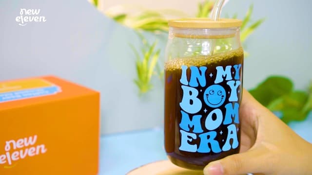 NewEleven First Christmas Gifts For New Mom, New Mother - Gifts For a Mom of Boys, Pregnant Mother, Expecting Momomy, Mama, Moms To Be, Mommy To Be - 16 Oz Coffee Glass