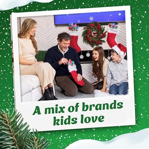 Christmas Candy Variety Pack, 18Ct Assorted Lollipops, Bulk Individually Wrapped Ring Pop, Push Pop, Baby Bottle Pop & Juicy Drop, Birthday Party Favors, Stocking Stuffers, Candy Bowls, Kids Gifts