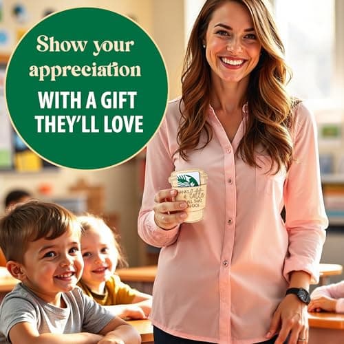 Thank You Gift - Coffee, Teach, Repeat Gift Card Holder - Lovely Teacher Gifts for Women, Men - Sturdy Plywood Card Holder - Teacher Appreciation Gifts for Wife, Husband - End Of Year Gifts for Teachers