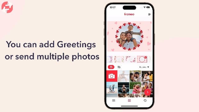 Frameo 10.1 Inch WiFi Digital Picture Frame with 1280 * 800P IPS Touch Screen HD Disply,Video Clips and Slide Show,Auto-Rotate, Wall Mountable,Send Photos Instantly from Anywhere with via Frameo APP