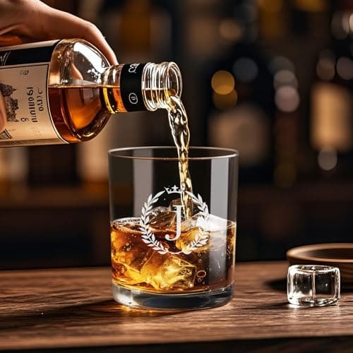 Gifts for Men Dad, Kollea Gun Whiskey Decanter Set-Limited Edition, Liquor Decanter with Bullet Shot Glass, Cool Anniversary Birthday Gifts for Him Husband, Military Present for Home Bar Drinking