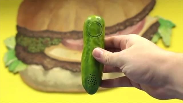 Archie McPhee Yodeling Pickle: A Musical Toy, Fun for All Ages, Great Gift, Hours of Mindless Entertainment, Multi-colored