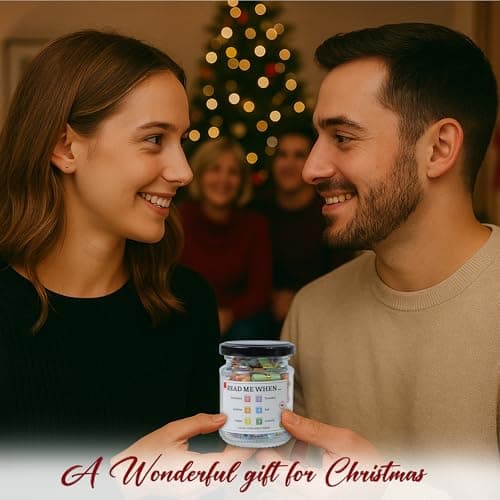 Bible Verse Jar – 92 Hand-Rolled Scripture Scrolls for Daily Encouragement, Inspirational Christian Gift, Religious Gifts for Women, Birthday Gifts for Mom, Christmas Gift for Women 2025