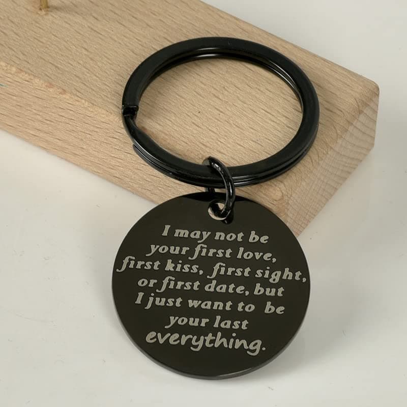 ShiQiao Spl Anniversary Birthday Gift for Couple Husband Wife Gifts Keychain for Boyfriend Keyring for BF GF Hubby Wifey