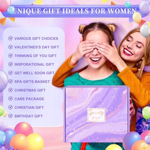 Fortuning's JDS 13PCS Thank You Gifts for Women,Appreciation Spa Thoughtful Unique Office Gift Mothers Day Gifts for Coworker Nurse Friends Boss Teacher Mom Her Appreciation Gift Boxes Holiday Basket