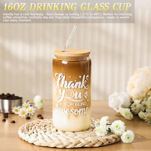 Thank You Gifts for Women, Employee Appreciation Gifts, Thank You Gift Basket Appreciation Gift for Women, Coworkers, Teacher, Nurse, Friends, Mom, Her, Boss