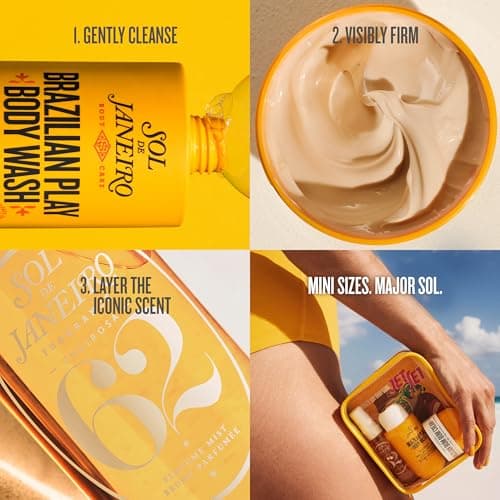 SOL DE JANEIRO Jet Set | Travel Shower Kit