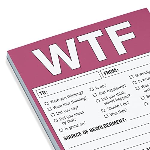 Knock Knock 12088 WTF Nifty Notes