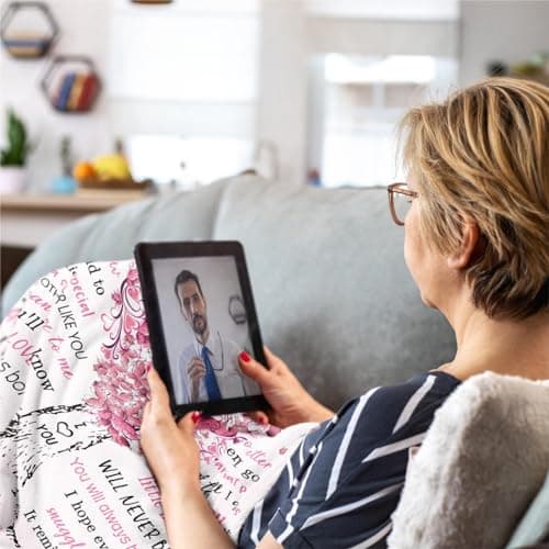 Grandma Gifts, Birthday Gifts for Grandma, Great Grandmother Mothers Day Christmas Birthday Gift Blanket 60"x 50", Grandmom Nana Gift