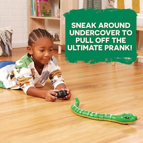 Terra by Battat – Remote Control Emerald Tree Boa Snake Toy, Realistic Moving Electronic Animal for Kids with Easy Operation, Fun Reptile Adventure, Includes Transmitter, Ages 6+ Years