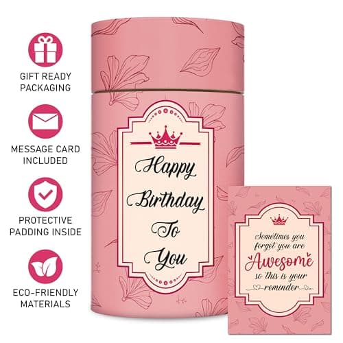 Vintage 1975 Engraved Wine Glass - 50th Birthday Gifts For Her - Cool Gifts For 50 Year Old Woman - 1975 Birthday Present - Fifty Women Gift Ideas - Turning 50 Cup for Wife, Sister, Daughter, Ladies