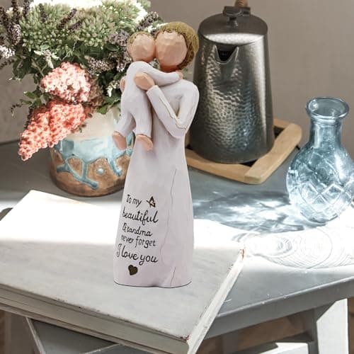 Grandma Gifts, Grandma Birthday Gifts, Gifts for Grandma, First Time Grandma Gifts, Grandmother Gifts for Christmas, Grandma Gifts for Christmas, Sculpted Hand-Painted Figurine