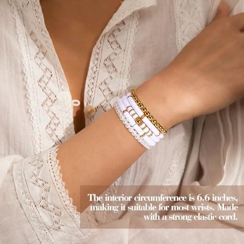 30th Birthday Gifts for Women, Unique 30 Year Old Birthday Gifts for Women, 30th Bday Decorations for Her, Gift for 30th Bday Woman w/ 16oz Coffee Cup, Candle, Bracelet, Hair Clip, Card, 7PCS