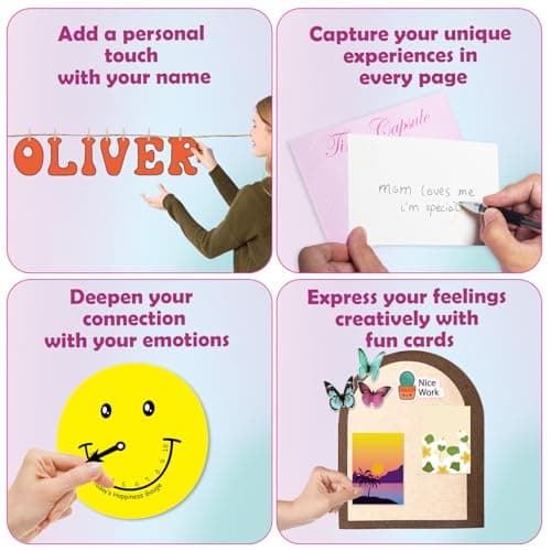 EggSun Light-Up Wall Collage Kit for Teen & Tween Girls 1000+ DIY Craft Pieces for Creative Illuminated Bedroom Art, Birthday and Room Decor Gift, Ages 11, 12,13, 14, 15, 16