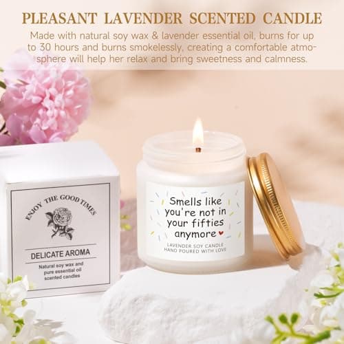 60th Birthday Gifts for Her Women, Cool Gifts for 60 Year Old Woman, Sixty Birthday Tote Bag Glass Cup Candle Gift Basket Ideas Daughter Mom Sister Friend Wife Coworkers