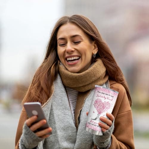 ZANIION Sister in Law Gifts Tumbler 1PC, Future Sister in Law Birthday Gifts Mug, Best Sis Gift Ideas for Christmas, Wedding, Mother's Day Persent Cup 20oz