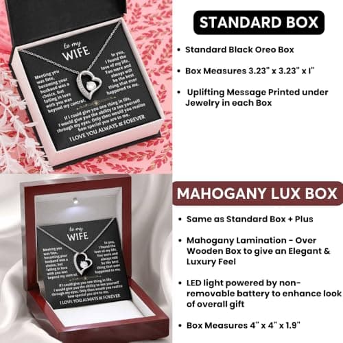 Jewelry To My Wife - The Best Thing That Ever Happened To Me, Forever Love Necklace, Gift for Her, Romantic Christmas Birthday Valentine Gift