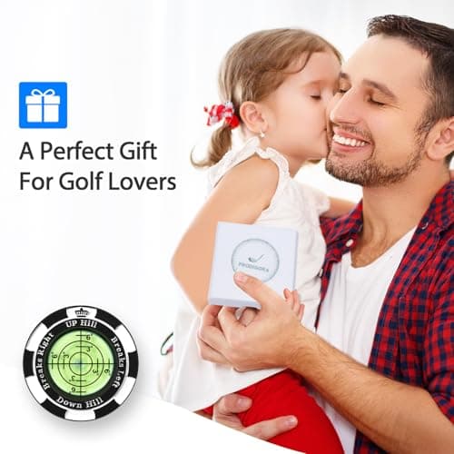 SlopeMaster ProGreen Reader - Golf Ball Marker with High Precision Green Reading Aid Golf Accessories for Men Women