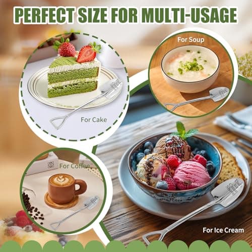 Christmas Gifts for Dad - Funny Stainless Steel Ice Cream Shovel Spoon, Son and Daughter Give Birthday Gifts to Dad Father's Day Gift Thanksgiving Gifts - cute and practical