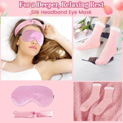 Get Well Soon Care Package for Women, 12 Pcs Deluxe Self-Care Gift Box with Pink Cozy Blanket, Tumbler, Candle & Spa Feel Better Basket – After Surgery, Thinking of You, Encouragement Recovery Gifts