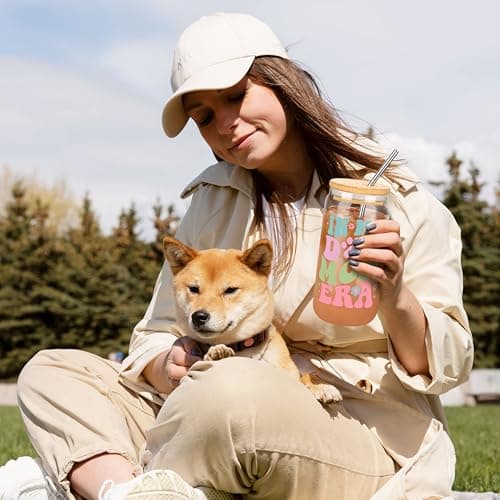 JoycuFF Dog Mom Gifts for Women, Mothers Day Birthday Christmas Gifts for Dog Mom Best Friend Sister Daughter Women Tote Bag